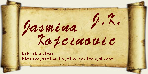 Jasmina Kojčinović vizit kartica